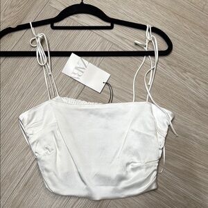 Zara White Women's Top